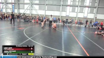 103-107 lbs Round 1 - Anna McCalie, Lionheart WC vs Joey Hipp, Toro World Club