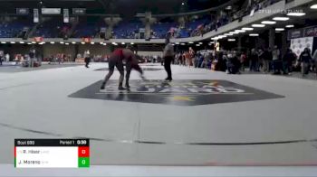 220 lbs Cons. Round 3 - Remington Hiser, Mount Zion vs Jose Moreno, Berwyn Cicero