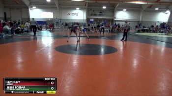 145 lbs Semifinal - Lily Hunt, Liberty vs Jesse Foebar, CLERMONT NORTHEASTERN