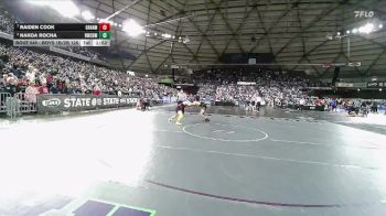 Boys 1B/2B 126 Quarterfinal - Raiden Cook, Granger vs Nakoa Rocha, Northwest Christian (Colbert)