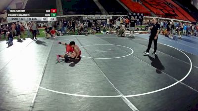 105 lbs Cons. Quarters - Boe Grimm, Idaho vs Randen Ramiro, Hawaii