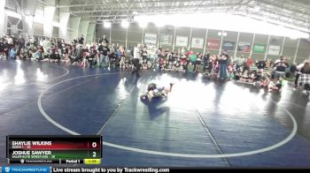 54 lbs Round 3 (4 Team) - Joshue Sawyer, Salem Elite Wrestling vs Shaylie Wilkins, Idaho 1