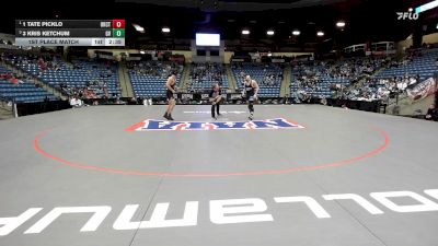 174 lbs 1st Place Match - 1 Tate Picklo, Oklahoma City vs 3 Kris Ketchum, Grand View