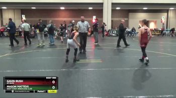 75 lbs Round 5 - Gavin Rush, KC Elite vs Mason Mattevi, Gulf Coast Wrestling Club