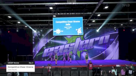 Competitive Cheer Xtreme - Jade (Youth) [2024 USASF Novice Day 2] 2024 Hershey Open Nationals