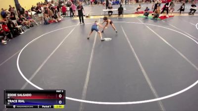 100 lbs Round 1 - Eddie Salgado, IA vs Trace Rial, IA