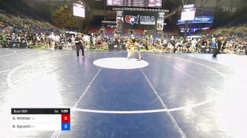 132 lbs Rnd Of 32 - Adam Whittier, Wisconsin vs Brenden Jorden Agcaoili, Nevada