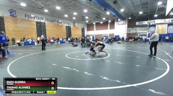 132 lbs Cons. Round 2 - Thomas Alvarez, Mayfair vs Enzo Guerra, Tesoro