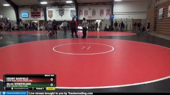 5 lbs Quarterfinal - Henry Barfield, Camp Point Youth Wrestling vs Silas Windfelder, New London Tiger Cubs