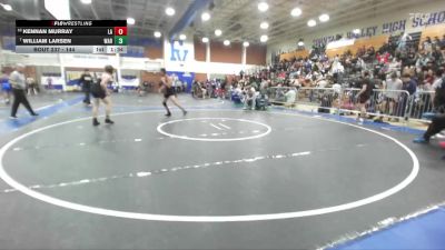 144 lbs Champ. Round 2 - William Larsen, Warren vs Kennan Murray, Los Alamitos