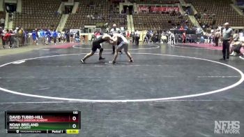 195 lbs Cons. Round 3 - Noah Breland, Bayside Academy vs David Tubbs-Hill, Prattville Christian Academy