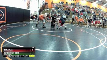 165 lbs Semifinal - Clarnce Ja-Coks, Mansfield Sr. vs Brice Hay, Fredericktown
