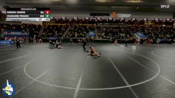 140 lbs Champ. Round 1 - Kimora Owens, Williamsburg vs Charlene Prazak, Mason City