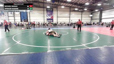 160 lbs Consi Of 32 #1 - Michael Maraio, MA vs Spencer Nassire, NY