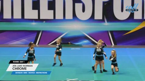 ATA Lake Norman - Chrome [2024 L1 Mini - Novice - Restrictions Day 1] 2024 CHEERSPORT Charlotte Classic