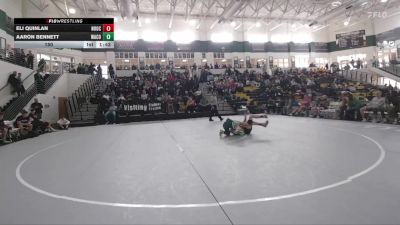 150 lbs Round 1 (16 Team) - ELI QUINLAN, North Oconee vs Aaron Bennett, Ware County