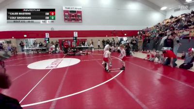 48-50 lbs Round 4 - Colt Groshans, Eaton Reds WC vs Caleb Masters, Eaton Reds WC