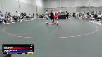 135 lbs Round 3 (8 Team) - Lynn Horn, Oklahoma vs Gabriella Sergi, Florida