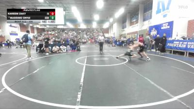 126 lbs Champ. Round 2 - Massimo Ortiz, Servite vs Kareem Zaky, Fountain Valley