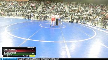 125-133 lbs Quarterfinal - Zoey Pulver, Takedown Express WC vs Dasha Launit, Mat Demon WC