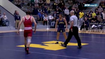 157 lbs, Andrew Crone, Wisconsin vs #5 Alec Pantaleo, Michigan