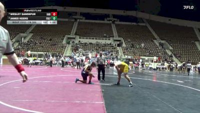 7A 285 lbs 3rd Place Match - Wesley Sandefur, Fairhope vs James Keers, Foley