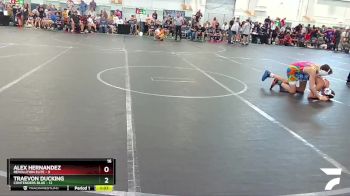 88 lbs Round 2 (6 Team) - Traevon Ducking, Contenders Blue vs Alex Hernandez, Revolution Elite