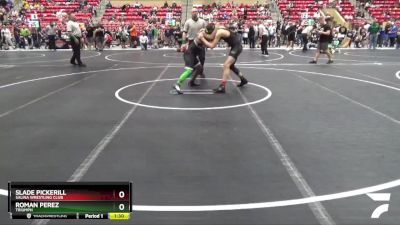 140 lbs Champ. Round 1 - Slade Pickerill, Salina Wrestling Club vs Roman Perez, Triumph