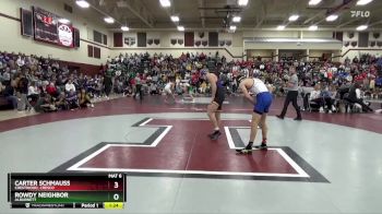 126 lbs Semifinal - Carter Schmauss, Crestwood, Cresco vs Rowdy Neighbor, Alburnett