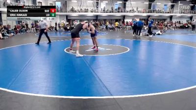 Elite 157 lbs Semifinal - Eric Kinkaid, Loras vs Caleb Olson, Wartburg