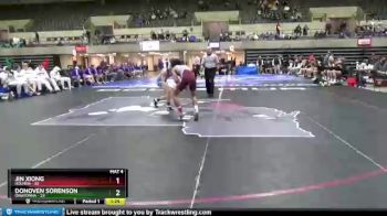 106 lbs Quarterfinals (8 Team) - Donoven Sorenson, Owatonna vs Jin Xiong, Holmen