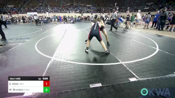 112 lbs Final - Quade Kolar, Smith Wrestling Academy vs Michael Brunson, Hilldale Youth Wrestling Club