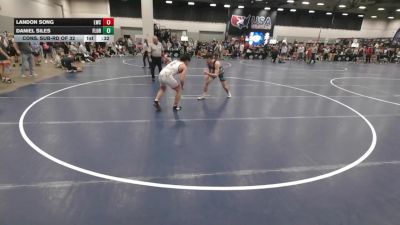 132 lbs Cons. Sub-rd Of 32 - Landon Song, Legacy Wrestling Club vs Daniel Siles, Florida