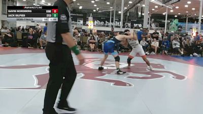 140 lbs Semifinal - Gavin Nordberg, Homegrown - HSC vs Jack Silfies, State College - HSC