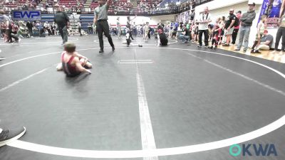 61 lbs Round Of 16 - Riott Gates, Elgin Wrestling vs Charles (CJ) Langland, Noble Takedown Club