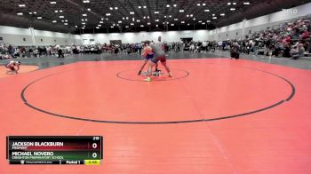 215 lbs Cons. Semi - Jackson Blackburn, Piedmont vs Michael Novero, Creighton Preparatory School