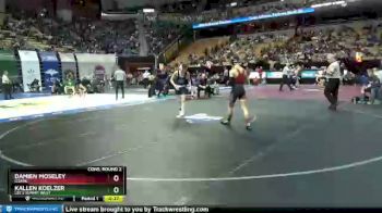 106 lbs Cons. Round 2 - Damien Moseley, Ozark vs Kallen Koelzer, Lee`s Summit West