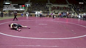 1-5A 107 Quarterfinal - Itzel Lopez-parra, Escambia County vs Rayna Mccord, Walter Wellborn