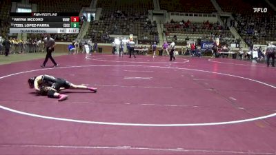 1-5A 107 Quarterfinal - Itzel Lopez-parra, Escambia County vs Rayna Mccord, Walter Wellborn