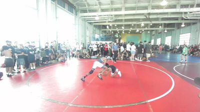 90 lbs Consi Of 4 - Tristan Carr, Wrestling vs Eloy Briones, Poway Elite