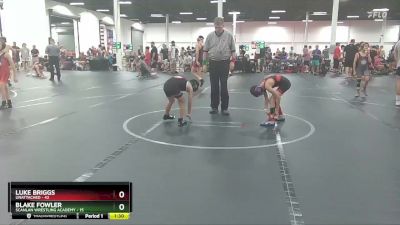 64 lbs Round 1 - Blake Fowler, Scanlan Wrestling Academy vs Luke Briggs, Unattached