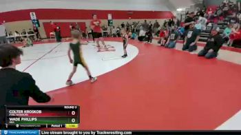 40-42 lbs Round 3 - Colter Kroskob, PVBC WARRIORS vs Wade Phillips, HRA