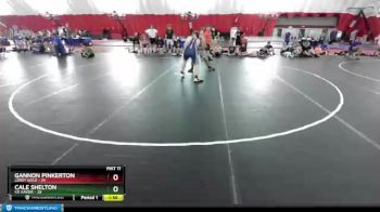 182 lbs Round 3 (4 Team) - Gannon Pinkerton, LeRoy Gold vs Cale Shelton, CR Xavier