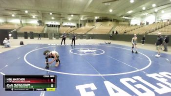 100 lbs Cons. Semi - Jack Nordstrom, McMinn Tribe Wrestling Club vs Neil Hatcher, Seymour Youth Wrestling