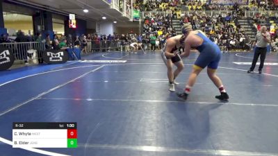 285 lbs R-32 - Colin Whyte, West Greene vs Blake Elder, Jensen Beach-FL