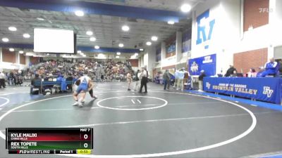 175 lbs Cons. Round 2 - Rex Topete, South Hills vs Kyle Malixi, Chino Hills