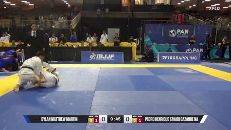 Pedro Henrique Takadi Cazarre Na vs Dylan Matthew Martin 2025 Pan Jiu Jitsu IBJJF Championship