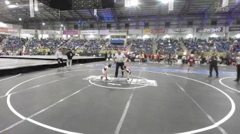 37 lbs Quarterfinal - Cade Carver, Midway Wrestling Club vs Weston Kisamore, Valley Bad Boys