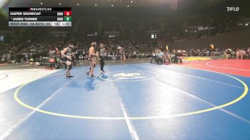 3A Boys 150 lbs Quarterfinal - James Turner, Banks Boys vs Jasper Skunkcap, Burns Boys