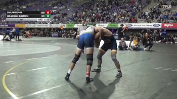 184 lbs Semis & 3rd Wb (16 Team) - Branson Britten, Central Oklahoma vs Dylan Kohn, Lander
